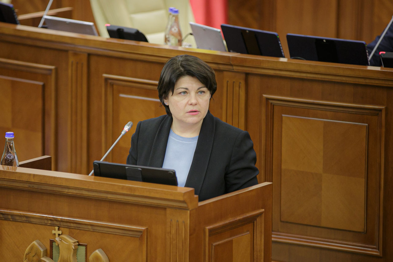 Премьер-министр Молдовы Наталья Гаврилица. 