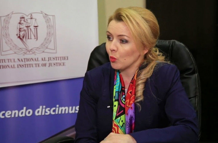Директор Национального института юстиции Диана Скобиоалэ.