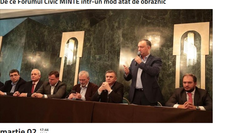 Forumul civic susține că guvernarea nu a întreprins nimic pentru a îndeplini revendicările. Foto: mesaj.md