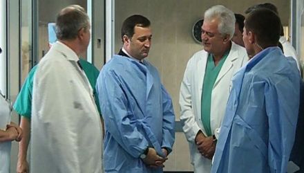 Mihai Volontir suferă de mai mulţi ani din cauza piciorului afectat, una din complicaţiile date de diabetul zaharat