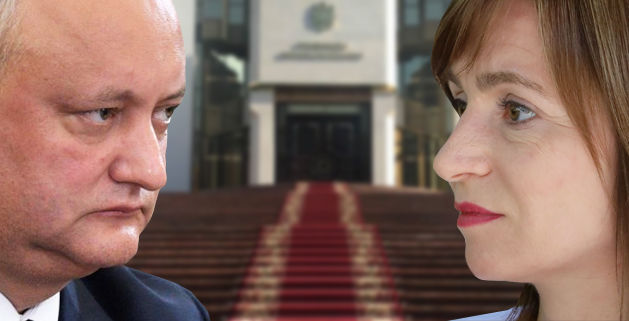 Майя Санду лидирует на выборах президента в Молдове. Коллаж: Point.md