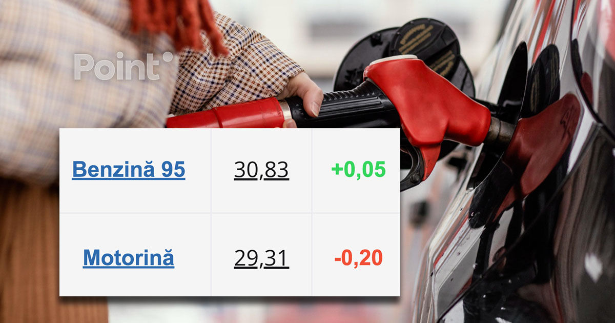 Prețul benzinei se apropie de 31 de lei pe litru.