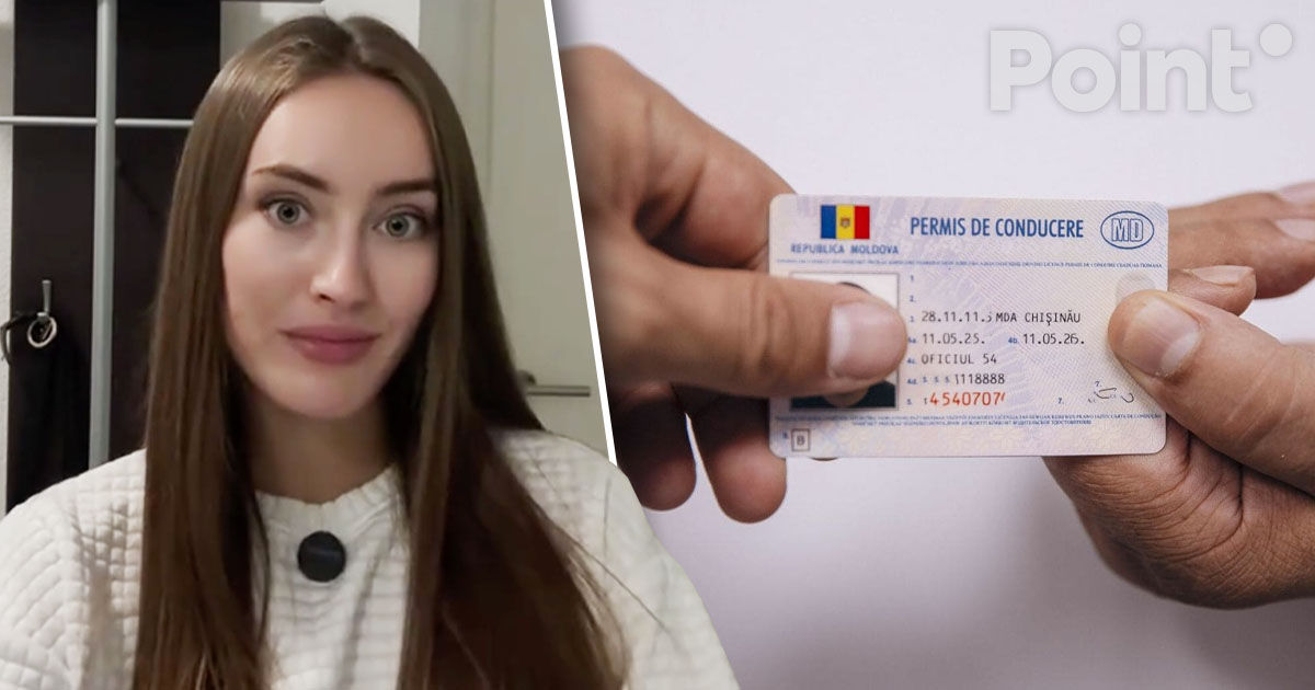 O tânără din Moldova a rămas fără permisul de conducere obținut acum doi ani.