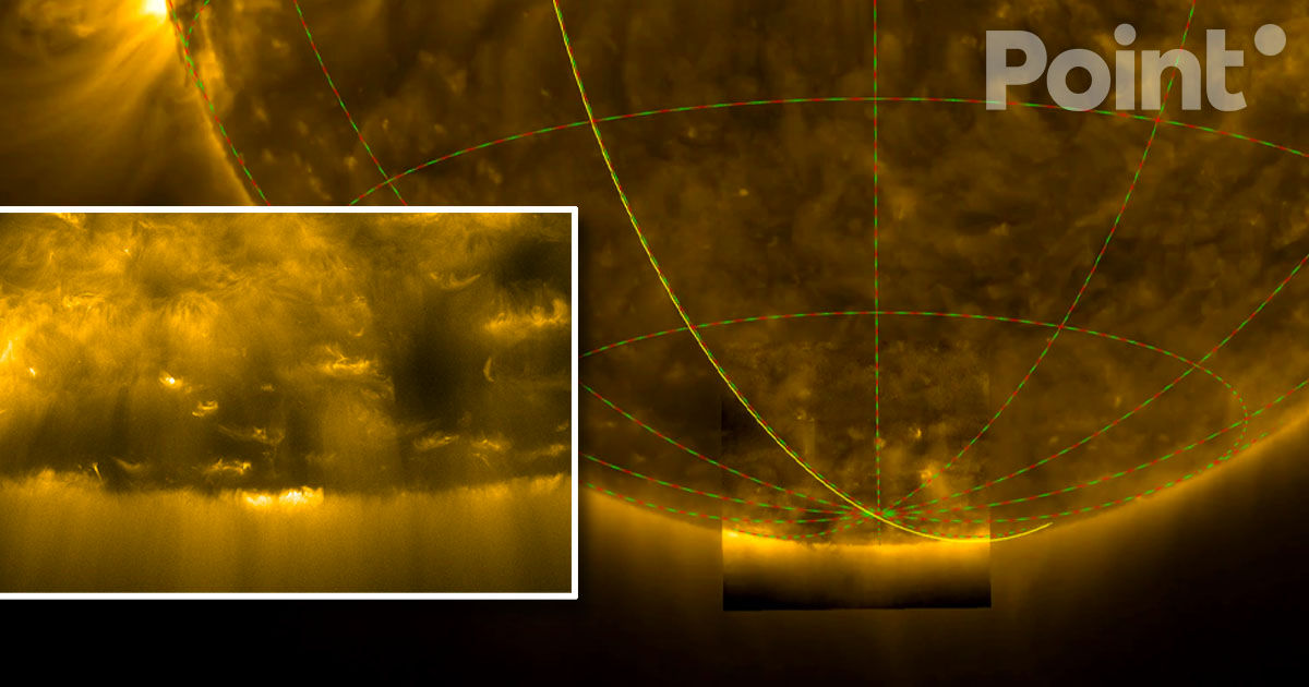 Solar Orbiter впервые сфотографировал южный полюс Солнца.