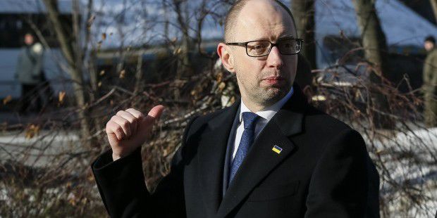 Премьер-министр Украины Арсений Яценюк.
