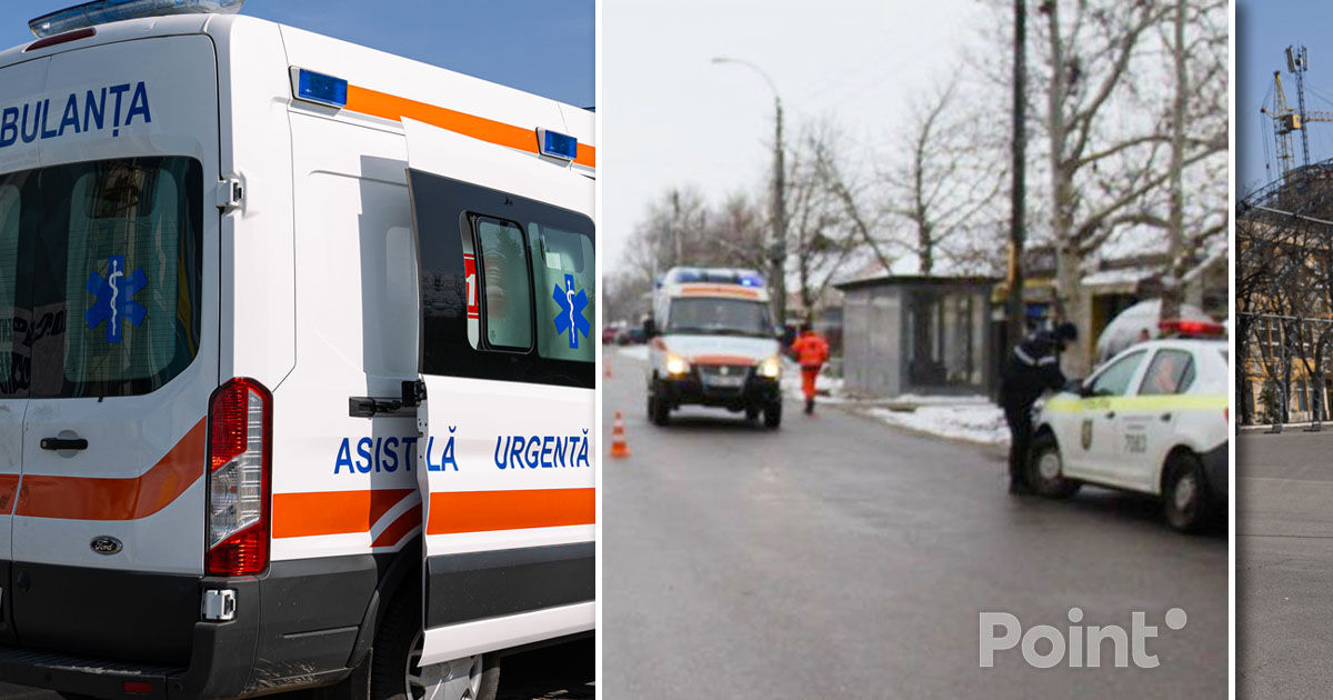 Accident rutier cu o ambulanță la Basarabeasca: Fetița rănită, transportată la Chișinău.