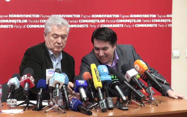 Liderul comunistilor sustine acum o conferinta de presa in care a vorbit si despre o posibila coalitie.