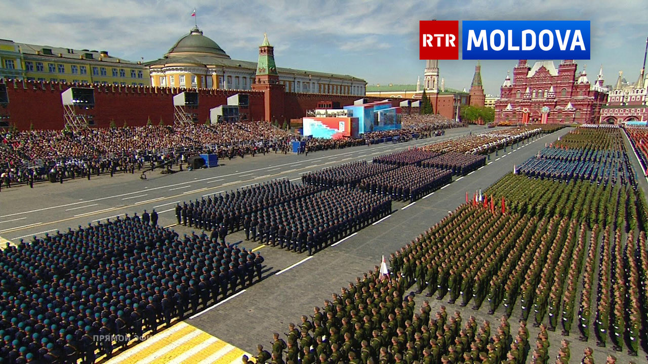 Канал RTR Moldova оштрафован на 85 тыс леев за трансляцию парада Победы.