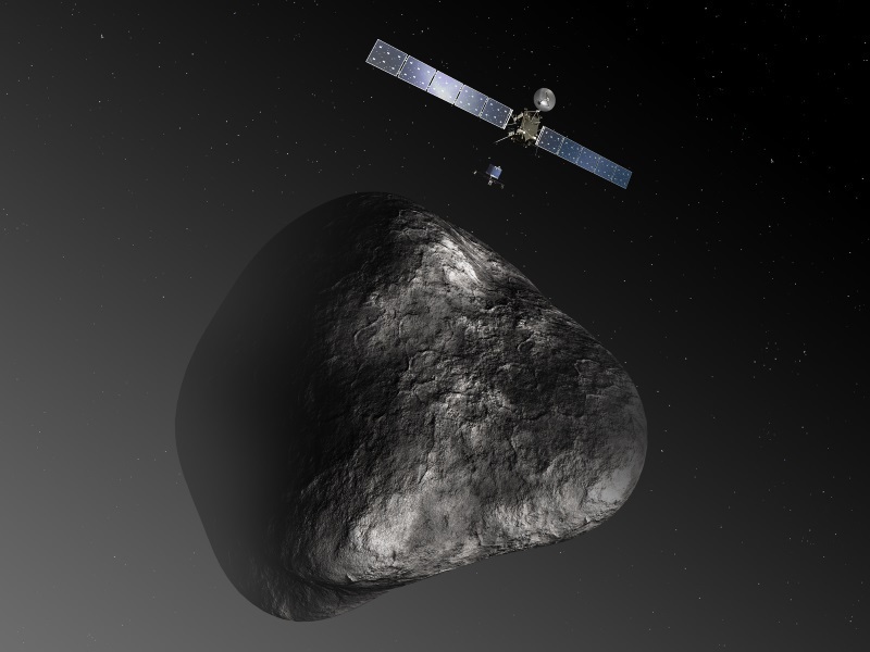 Зонд Philae имеет на своем борту десять инструментов, необходимых для проведения исследований ядра кометы.   Фото: geektimes.ru