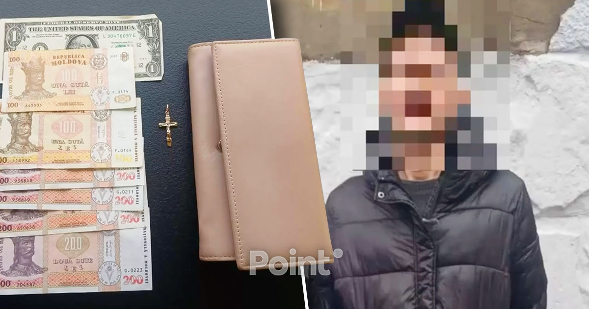 В Кишиневе карманника задержали после кражи кошелька в троллейбусе.