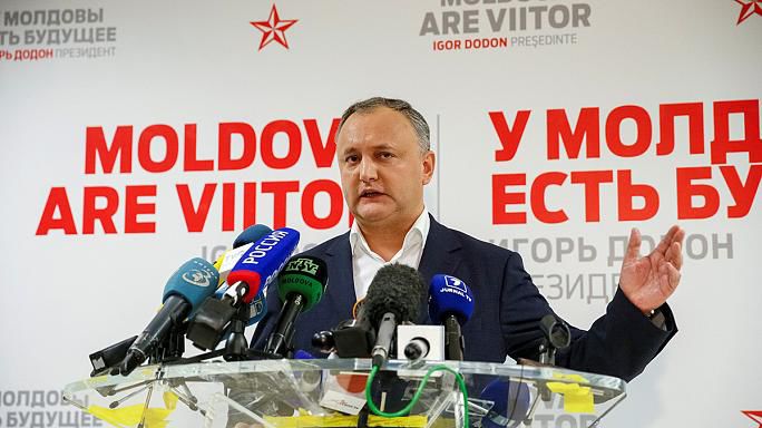 Избранный президент Молдовы Игорь Додон.