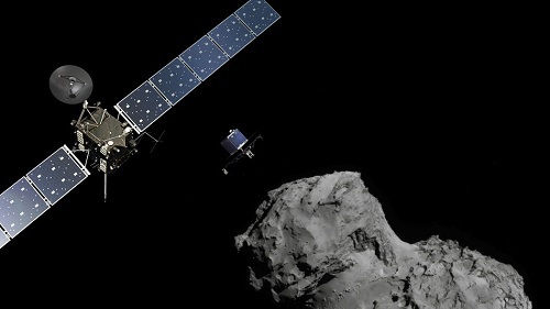 Спускаемый модуль Philae обнаружил на комете органические молекулы, которые могут участвовать в образовании жизненно важных соединений.