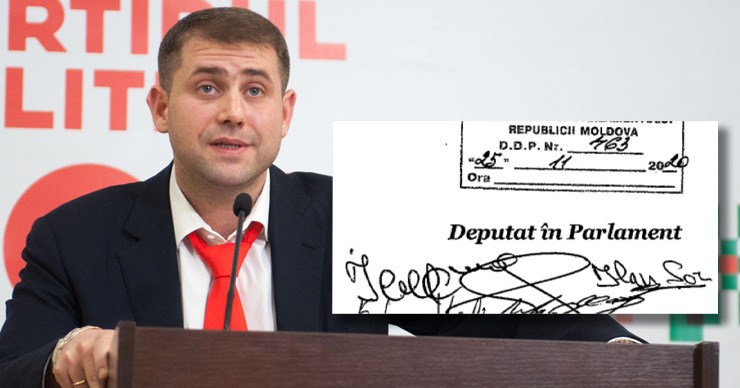 Истек срок уголовного расследования по делу о фальшивой подписи Шора. Коллаж: Point.md