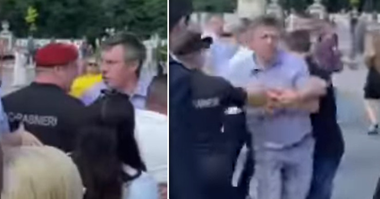 Полиция расследует обстоятельства потасовок на марше блока ПКРМ-ПСРМ. Коллаж: Point.md