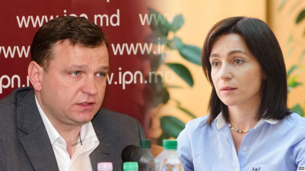 Năstase şi Maia Sandu ar putea face front comun la alegerile parlamentare . Foto: Europa Liberă