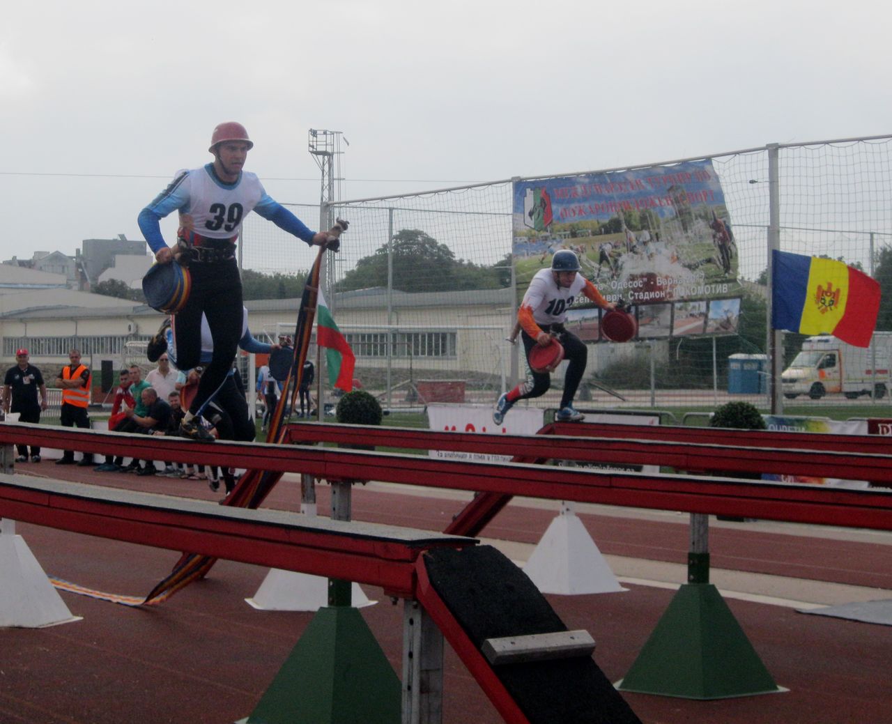 O echipă de pompieri din R.Moldova a ocupat locul doi la Campionatul CUPA ODESOS 2017.