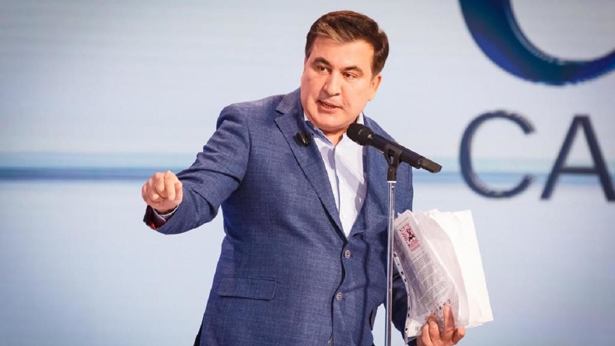 Глава исполнительного комитета Национального совета реформ Михаил Саакашвили.