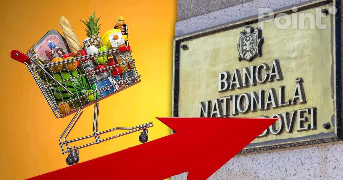 BNM şi-a anunţat noile prognoze privind inflația: Cu cât vor creşte preţurile în 2025 şi 2026?