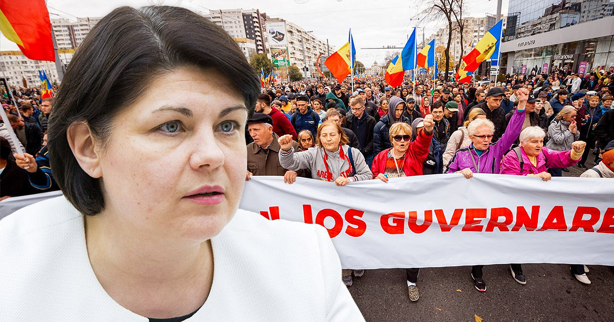  Гаврилица о протестах: Организованы в нарушение всех правовых норм и морали. Коллаж: Point..md