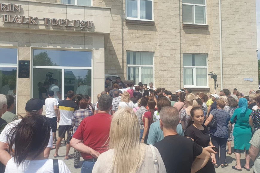 Заседание НСГ прервано – в центре Комрата протест патентообладателей.