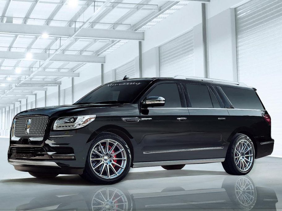 Lincoln Navigator făcut de Hennessey are acum 600 de cai putere.