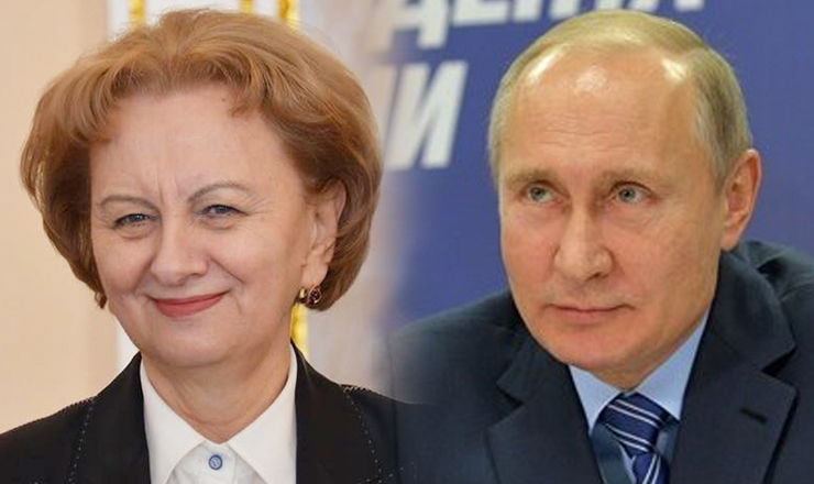 Zinaida Greceanîi l-a felicitat pe Vladimir Putin pentru victoria sa