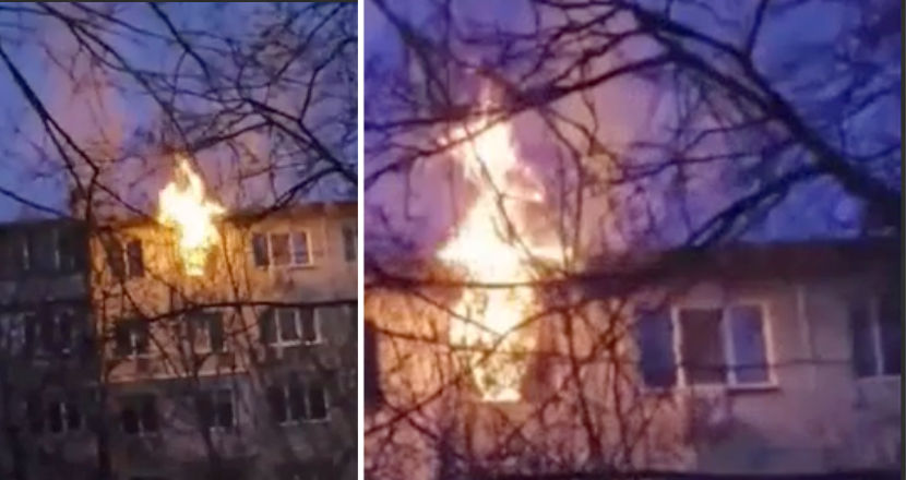 Apartament cuprins de flăcări în Capitală: Un bărbat de 50 de ani a murit. Colaj: tv8.md