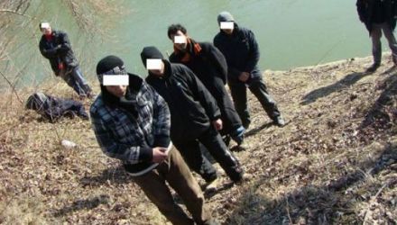 Cei trei străini au fost observați de către grănicerii de la Leova