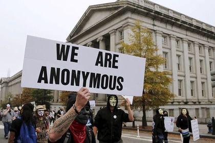 За последнюю неделю Anonymous вывела из строя «до 40 тысяч интернет-сайтов по всей Турции».
