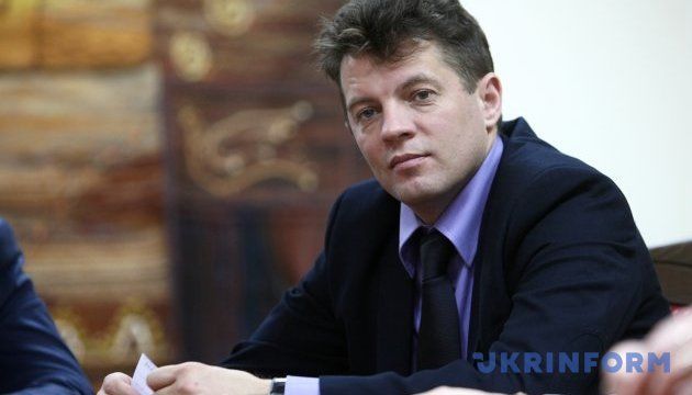 Журналист агентства «Укринформ» Роман Сущенко.