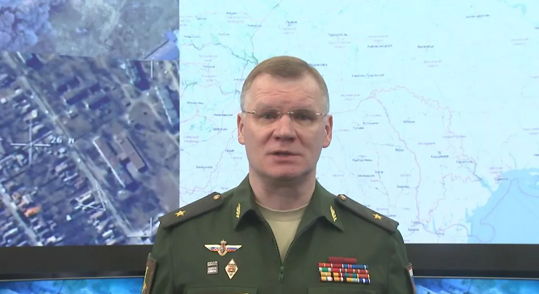 МО РФ: Высокоточным оружием уничтожена база горючего в районе Львова.