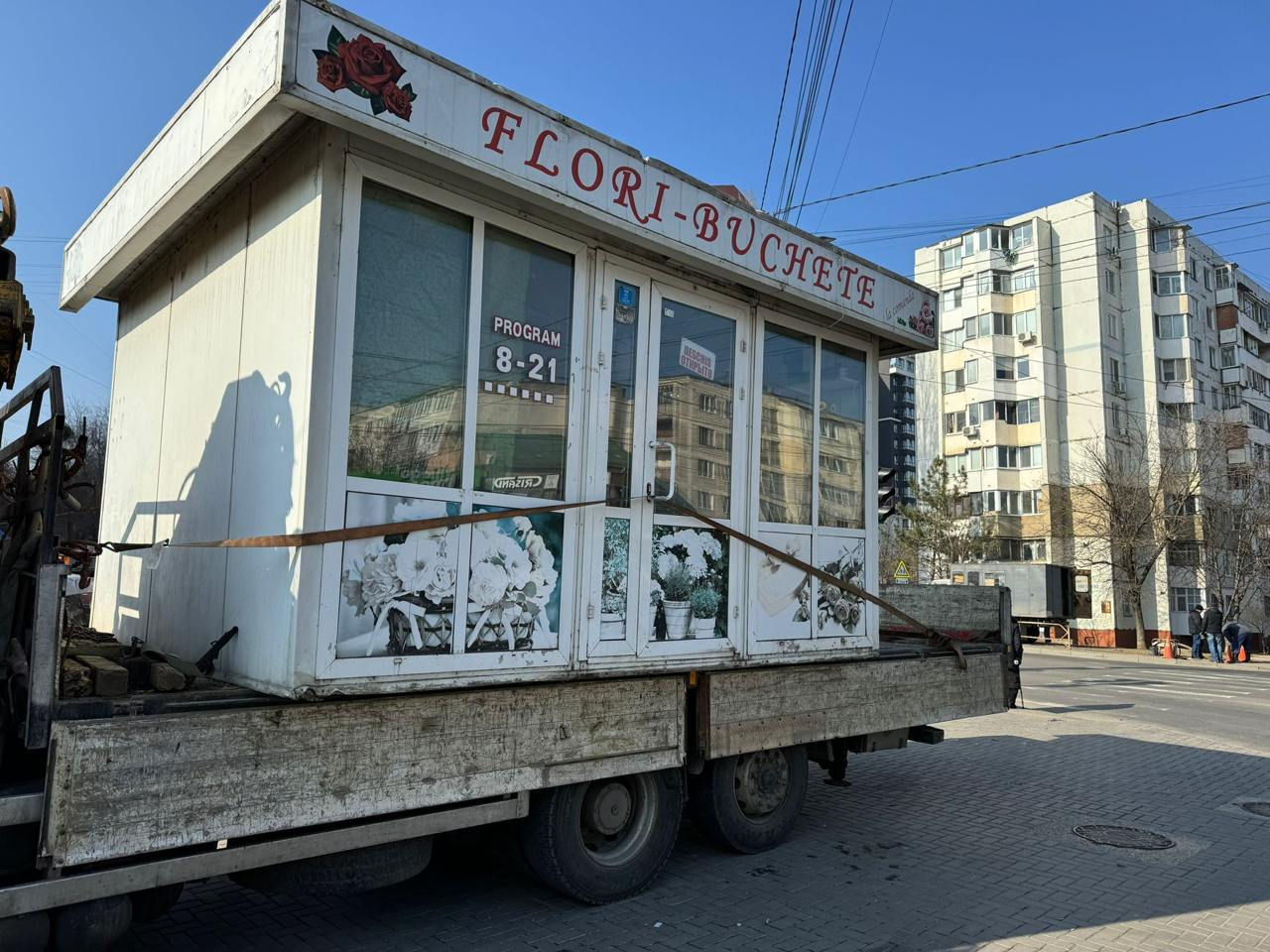 O gheretă neautorizată din sectorul Râșcani, demontată și evacuată.