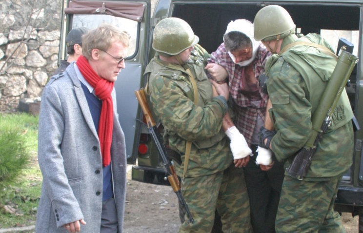 Съемки сериала "Военный госпиталь". Фото: ИТАР-ТАСС/ Алексей Павлиша