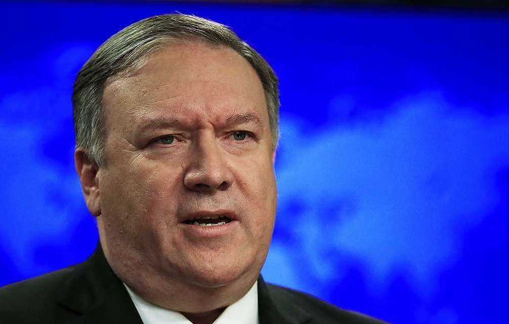 Госсекретарь США Майкл Помпео.