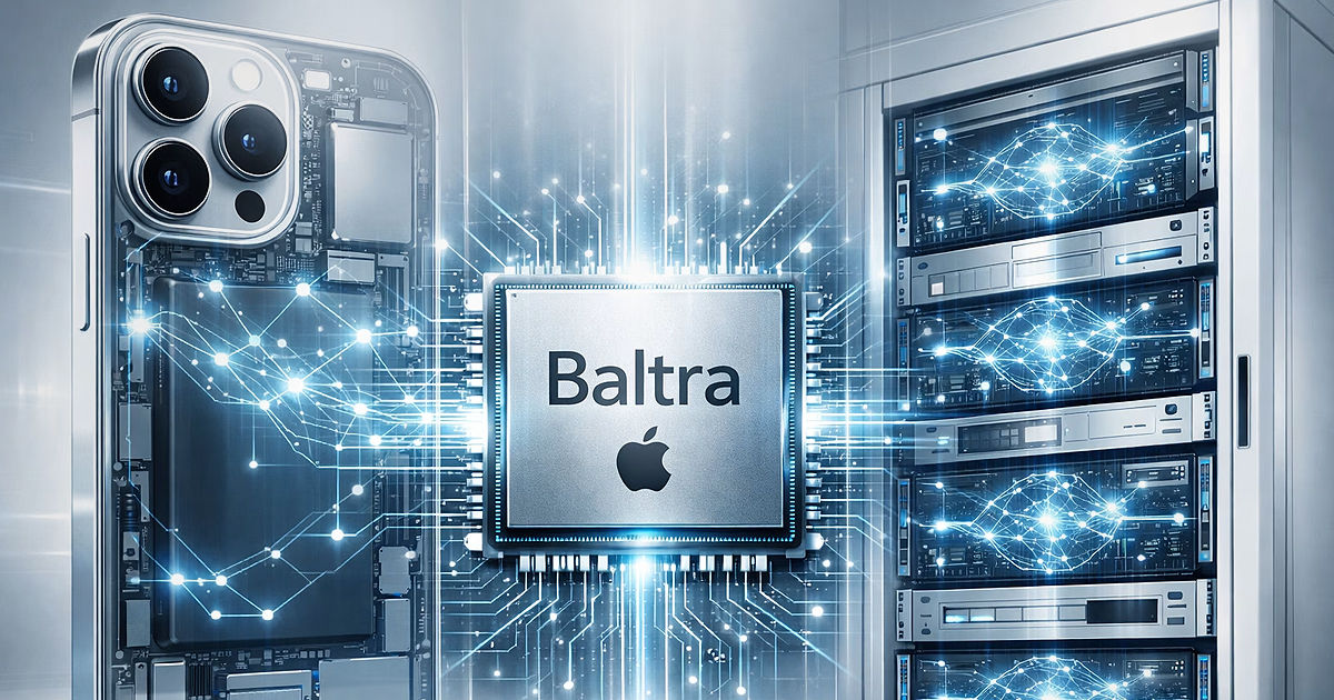 Apple intenționează să creeze propriul cip AI cu numele de cod Baltra.