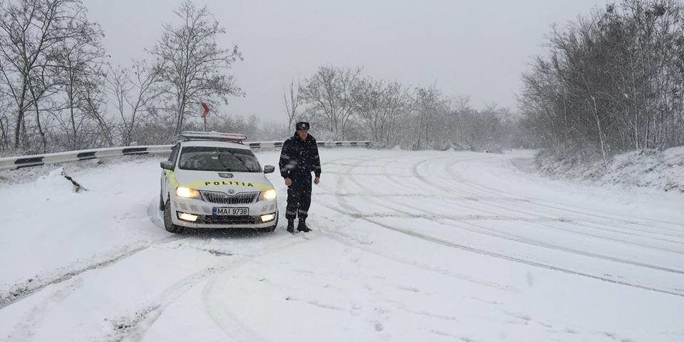 Cod galben de accidente: Cum se circulă pe drumurile din țară. Foto: INP