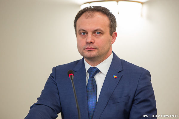 Председатель Парламента Республики Молдова Андриан Канду.