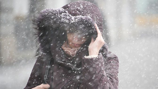 27 декабря на севере и в центре страны ожидаются осадки в виде снега.