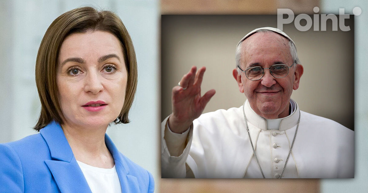 Maia Sandu a venit cu un mesaj de condoleanțe în legătură cu moartea Papei Francisc.