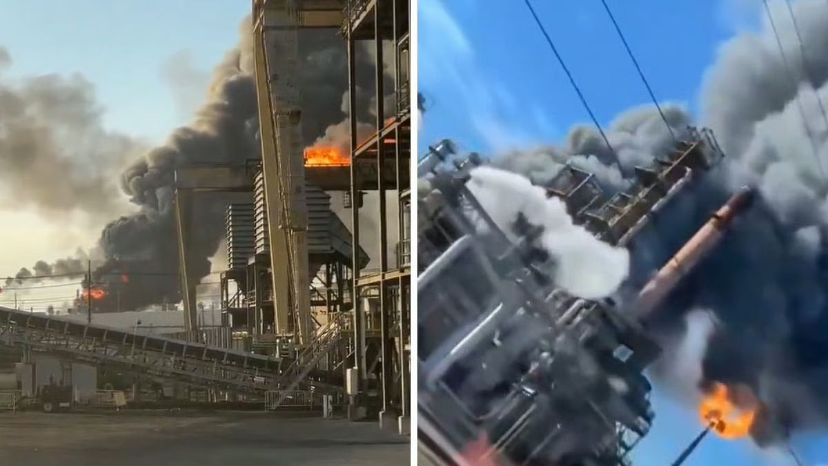 Explozie la o rafinărie de petrol din SUA.