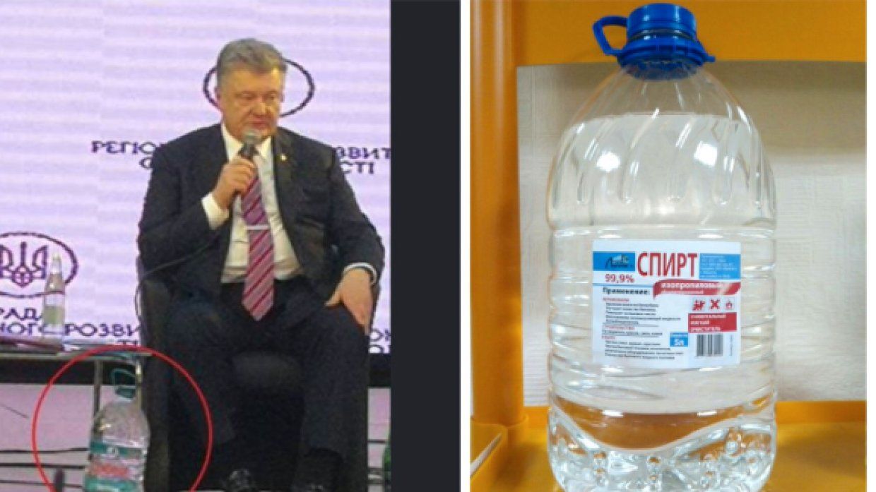Фото президента Украины Петра Порошенко, сделанное в ходе его визита в Одессу.