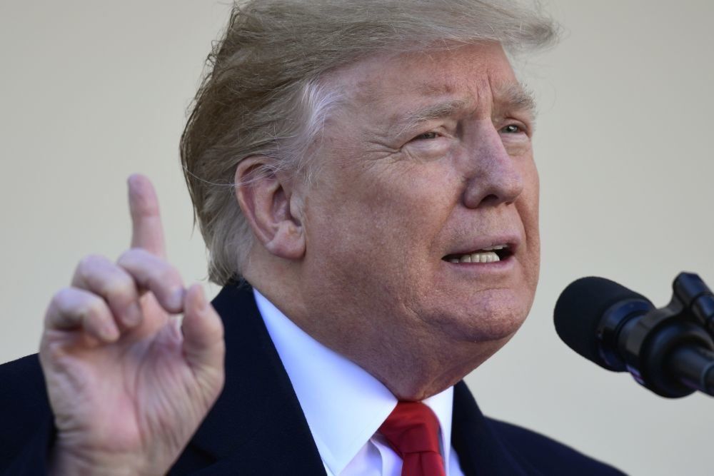 Президент США Дональд Трамп.