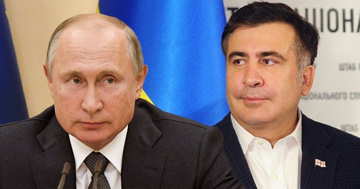 Путин рассказал о бегающем по крышам Саакашвили. Фото: Point.md.