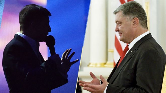 Зеленский не пришел на дебаты с Порошенко.