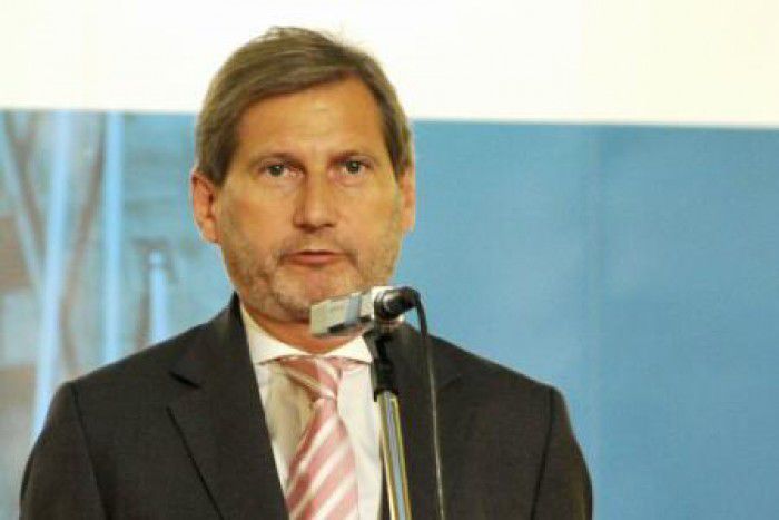 Anunțul a fost făcut astăzi, de comisarul european pentru Extindere şi Politici de vecinătate, Johannes Hahn. Foto: agerpres.ro