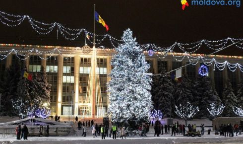 După ce va fi despodobit, Pomul de Crăciun va fi dus la baza de producere, unde va fi prelucrat şi se va transforma în lemn pentru băncile din parcurile capitalei.