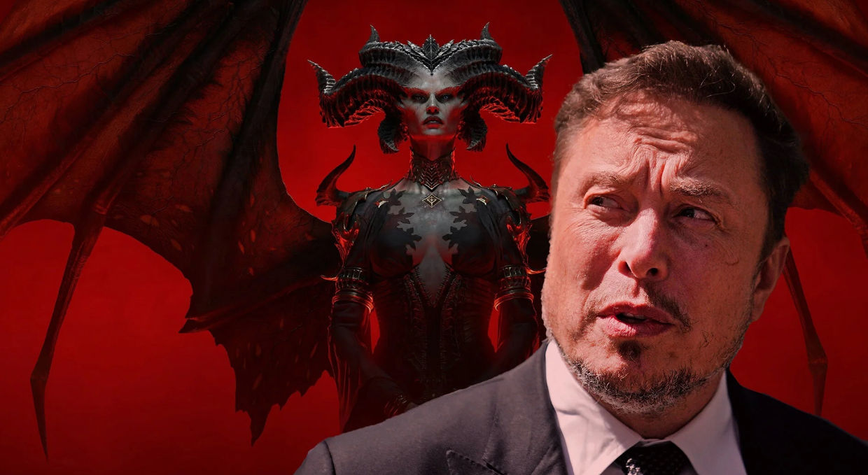 Илон Маск оказался одним из лучших игроков в Diablo IV в мире.