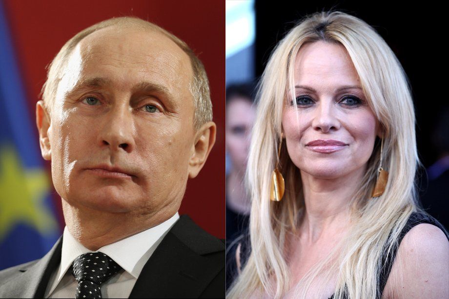 Pamela Anderson, dezvăluiri despre relaţia ei intimă cu Vladimir Putin.