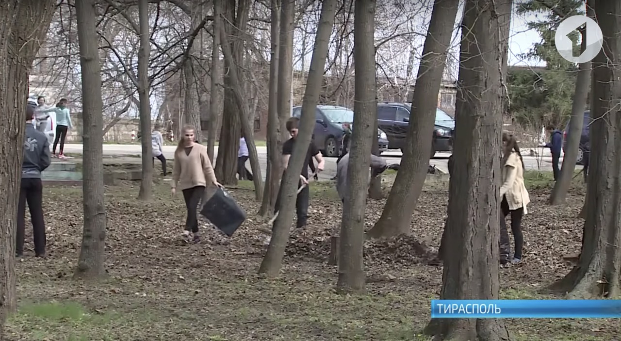 В Тирасполе запустили эстафету чистоты.