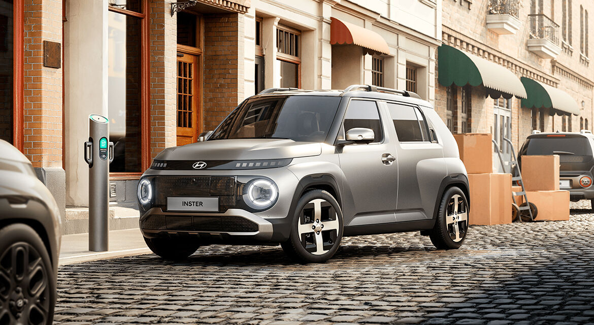 Представлен самый маленький и самый дешевый электрокар Hyundai за 22 000 евро.